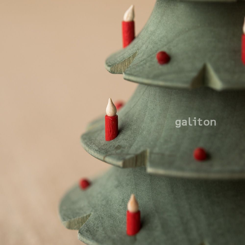 【xmas限定販売】 木製ミニクリスマスツリー 082784