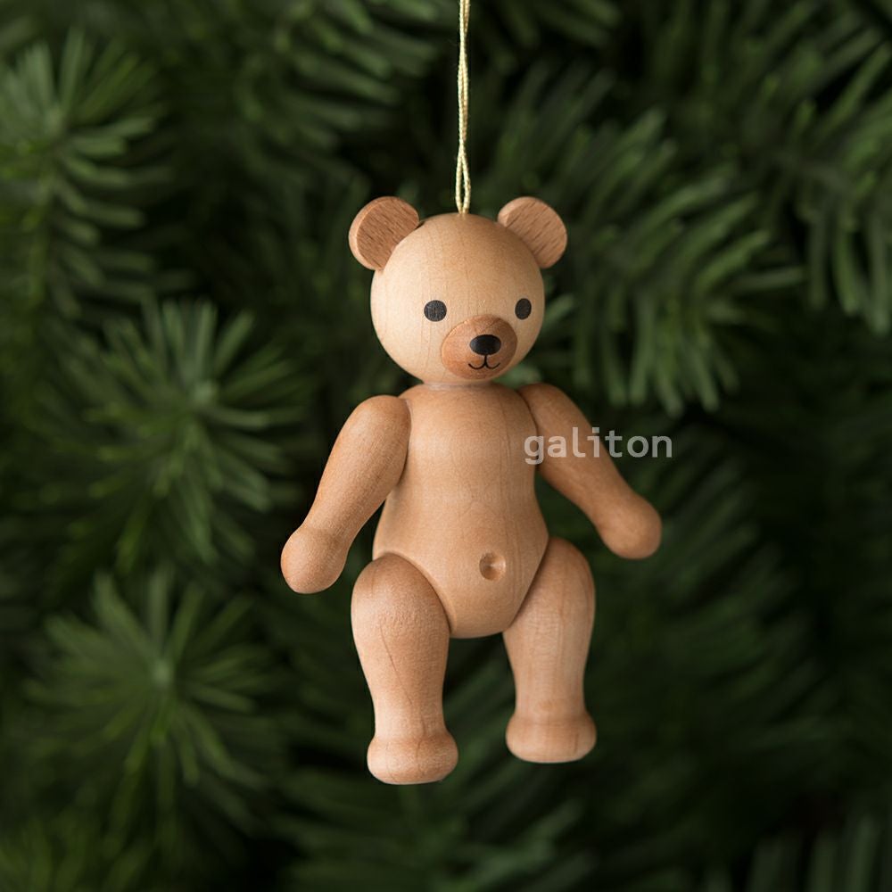 【xmas限定販売】《クリスマスオーナメント》 カーヴェーオー KWO テディベア 立ち