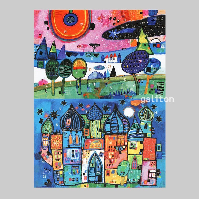 【xmas限定販売】 アドヴェントカード2枚組に