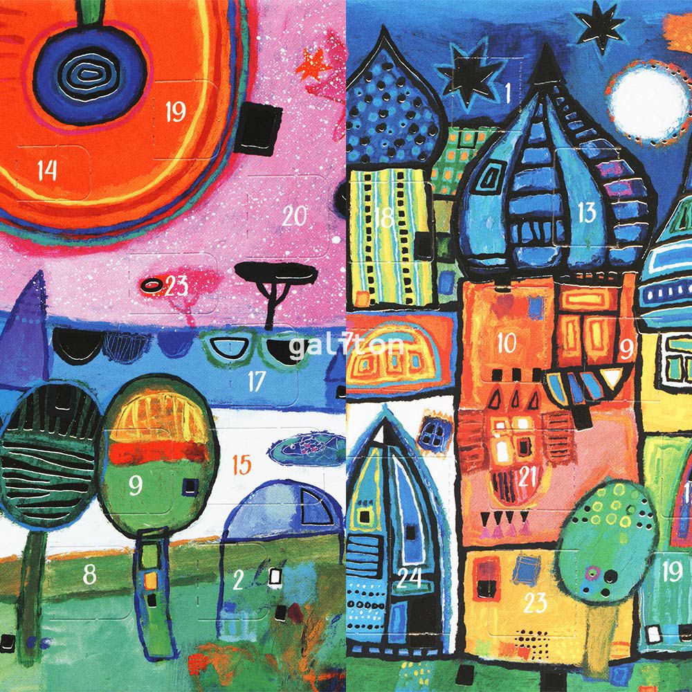 【xmas限定販売】 アドヴェントカード2枚組に