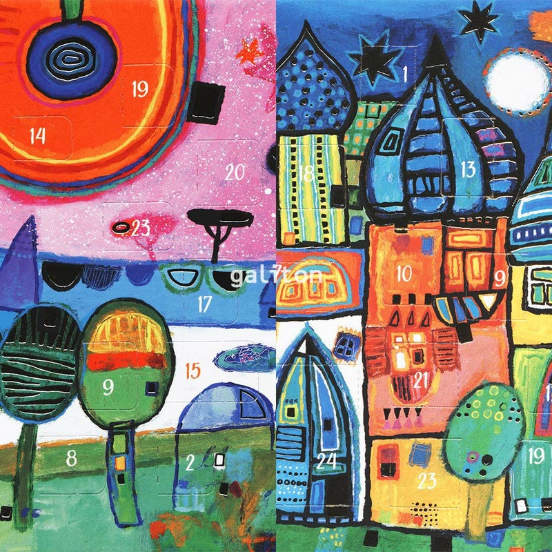 【xmas限定販売】 アドヴェントカード2枚組に