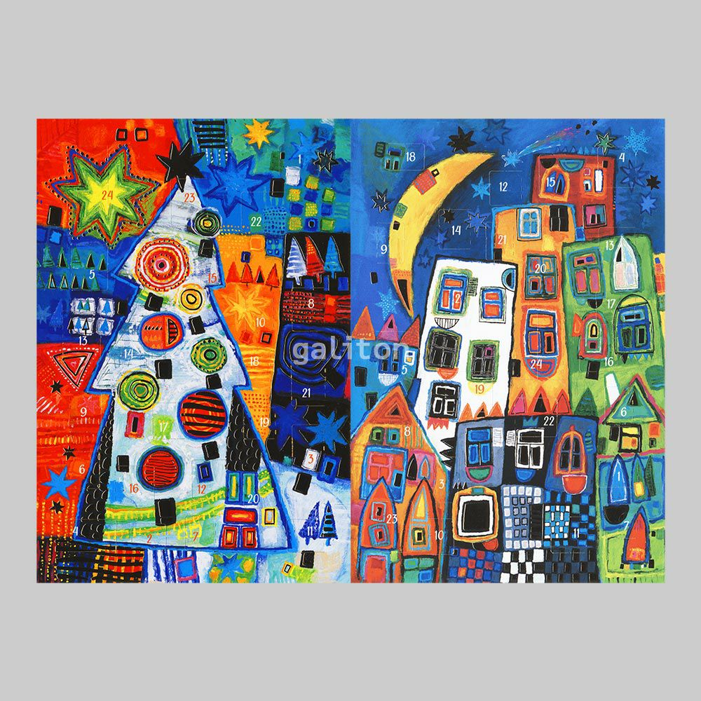 【xmas限定販売】 アドヴェントカード2枚組ほ