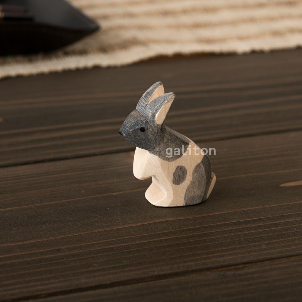 オストハイマー Ostheimer うさぎ 白黒 立ち