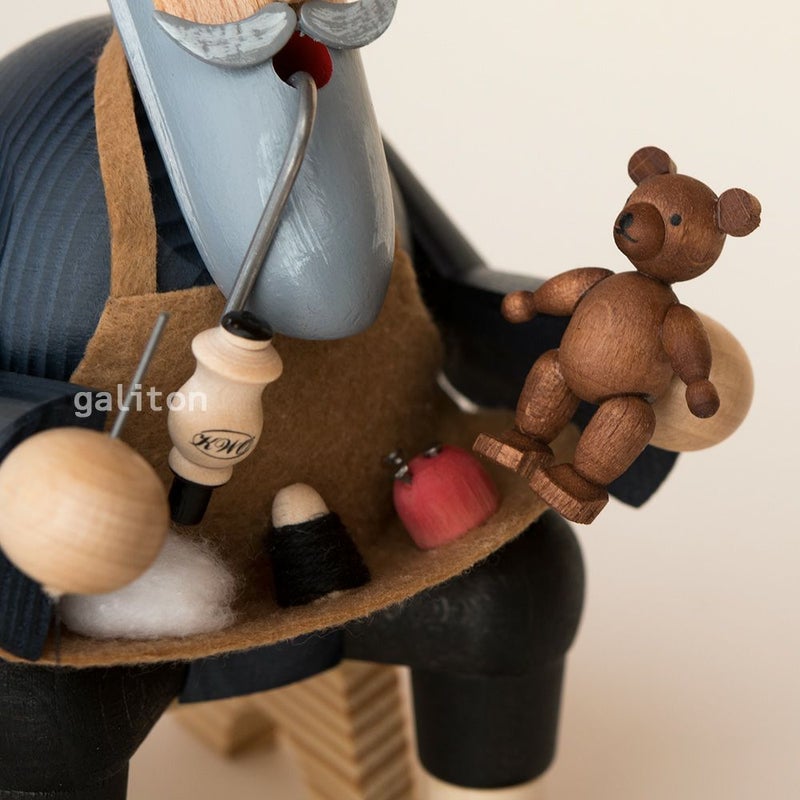 煙出し人形 KWOテディベア職人 21130