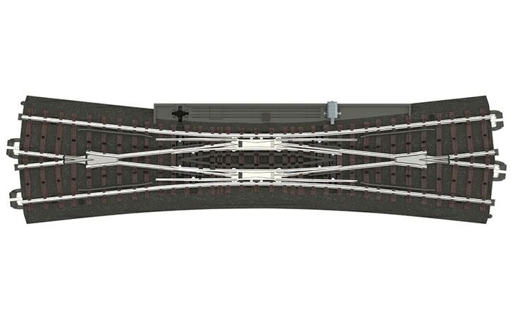 maerklin/メルクリン 24720ワイドダブルクロスポイントレール 236.1mm 12.1°for HO