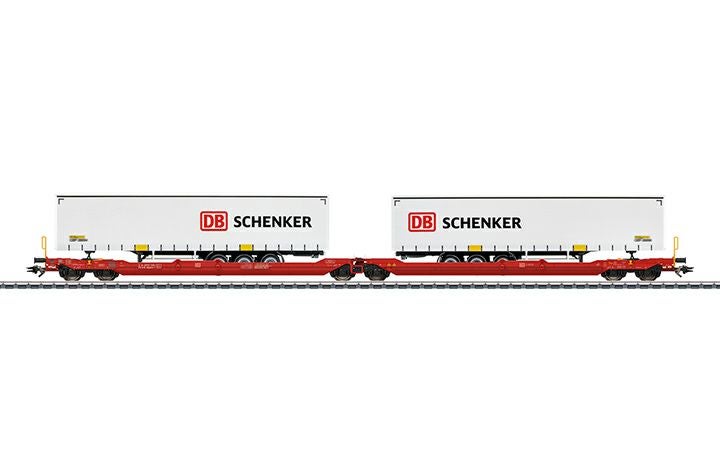 maerklin/メルクリン 47470 ダブルポケット貨車 DBAG Type Sdggmrss 738