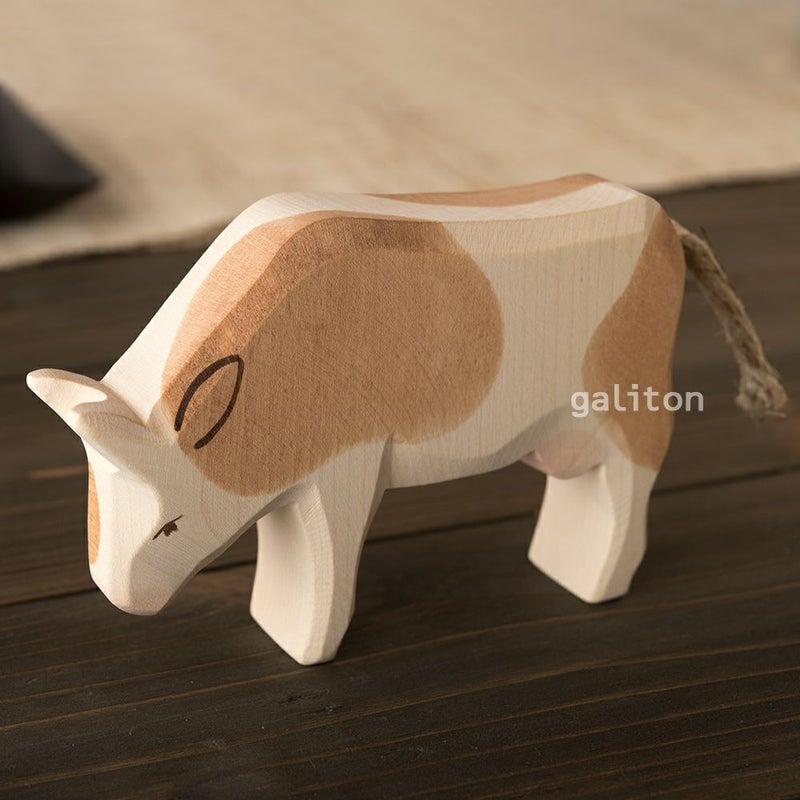 オストハイマー Ostheimer うし メス 茶ぶち 下向き