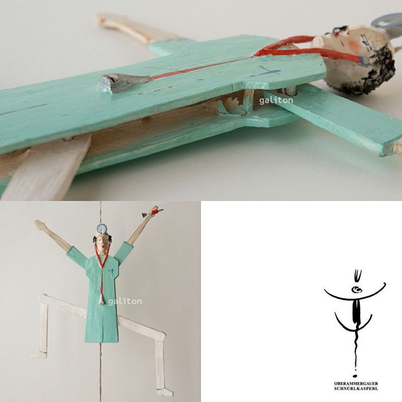 Oberammergauer Schnuerlkasperl なたのハンペルマン 医者