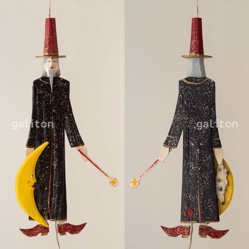 Oberammergauer Schnuerlkasperl なたのハンペルマン 魔術師