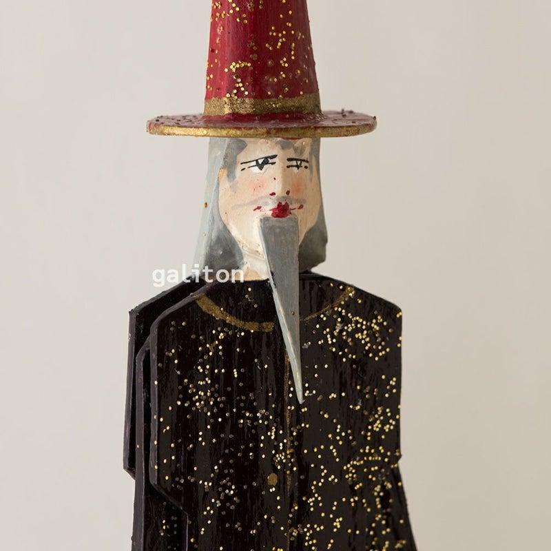 Oberammergauer Schnuerlkasperl なたのハンペルマン 魔術師