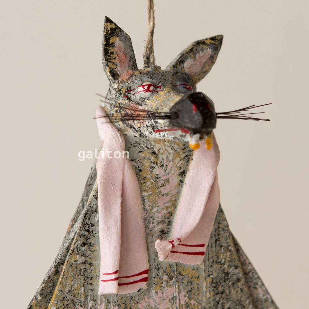 Oberammergauer Schnuerlkasperl なたのハンペルマン ボクシングねずみ