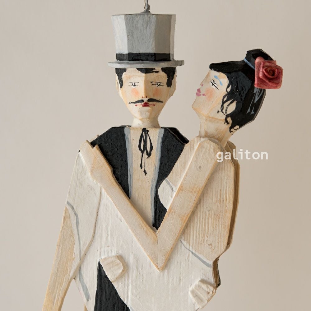 Oberammergauer Schnuerlkasperl なたのハンペルマン 新郎新婦