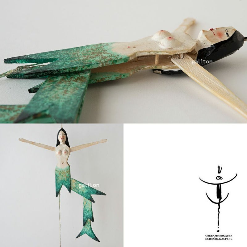 Oberammergauer Schnuerlkasperl なたのハンペルマン 人魚