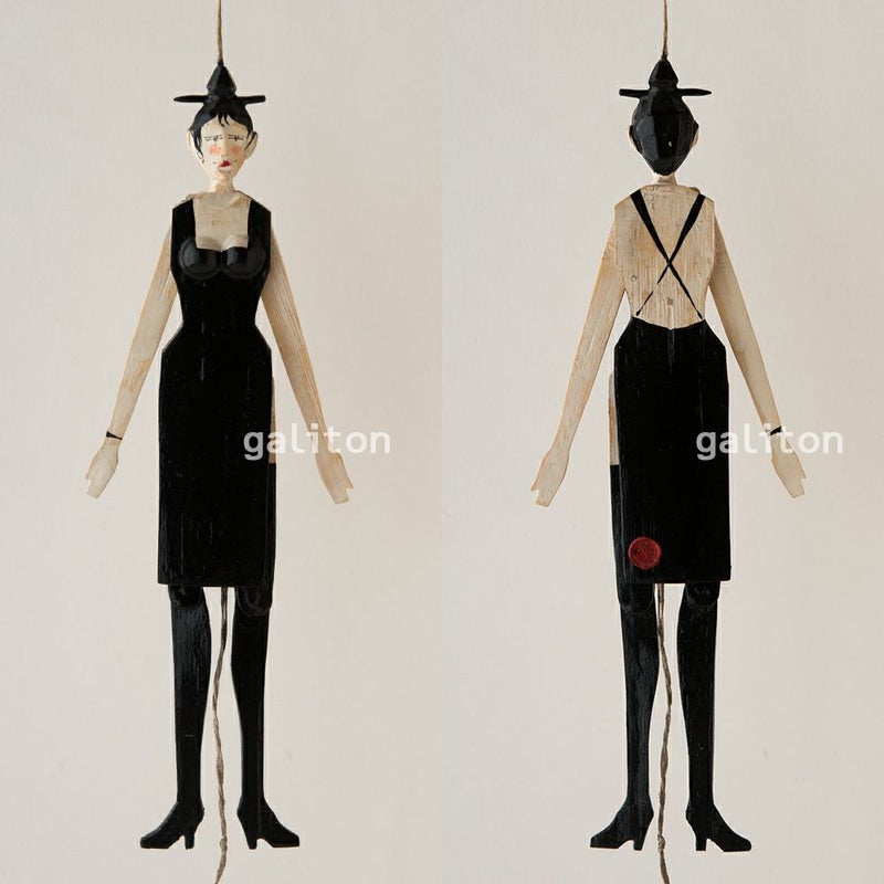 Oberammergauer Schnuerlkasperl なたのハンペルマン マダム S