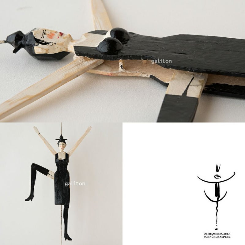 Oberammergauer Schnuerlkasperl なたのハンペルマン マダム S