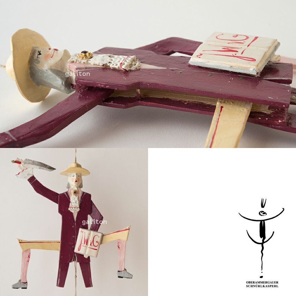 Oberammergauer Schnuerlkasperl なたのハンペルマン ヨハン・ヴォルフガング・フォン・ゲーテ