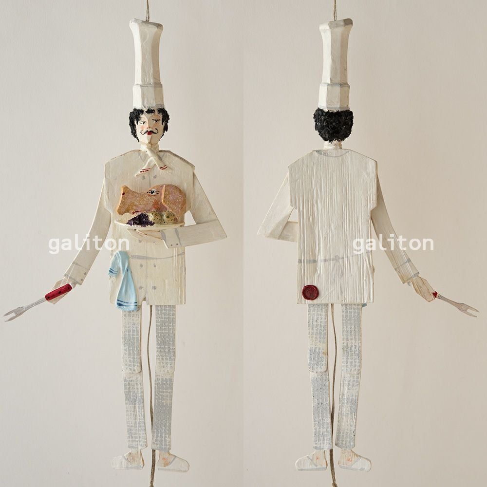 Oberammergauer Schnuerlkasperl なたのハンペルマン コック