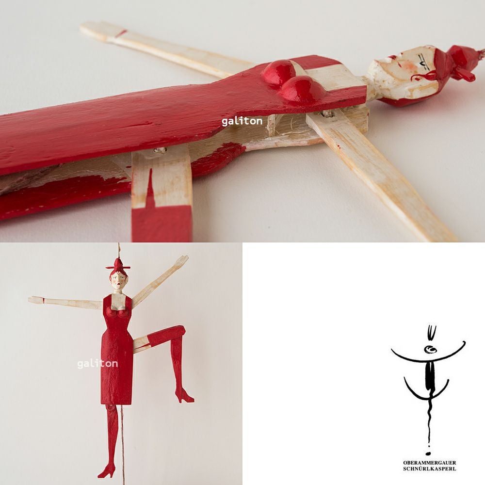 Oberammergauer Schnuerlkasperl なたのハンペルマン マダム R