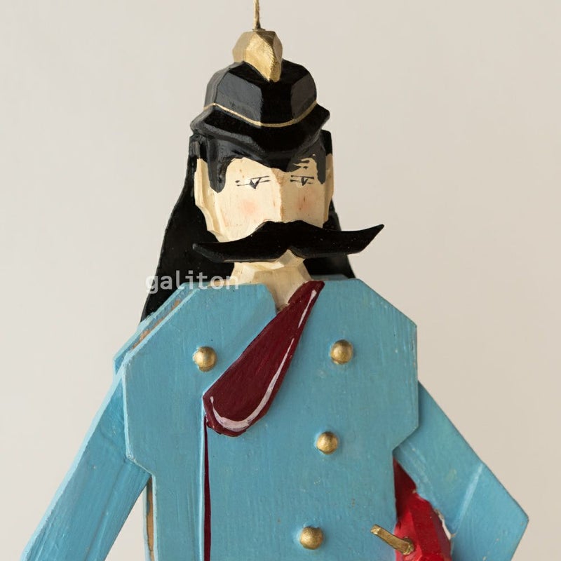 Oberammergauer Schnuerlkasperl なたのハンペルマン 消防士