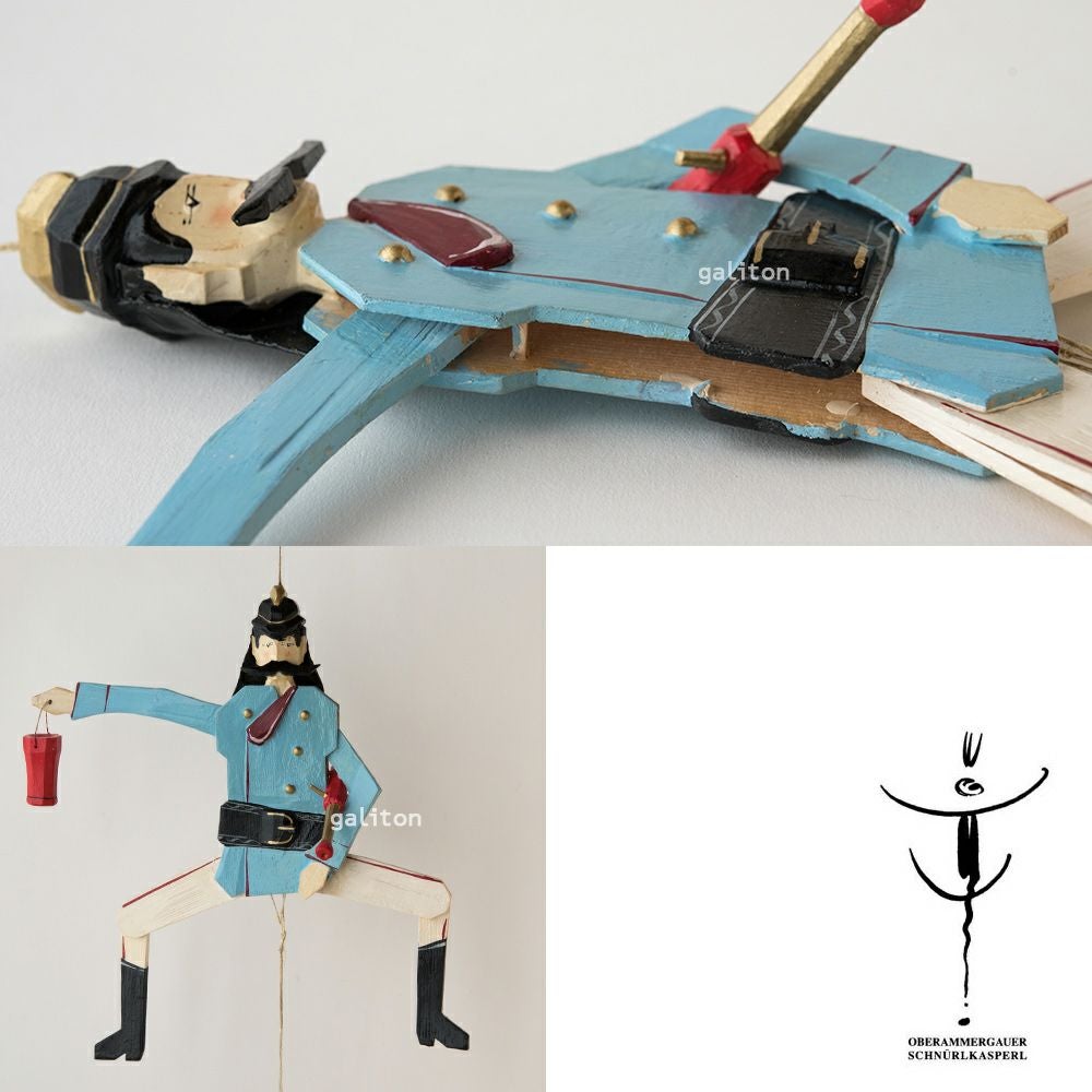 Oberammergauer Schnuerlkasperl なたのハンペルマン 消防士