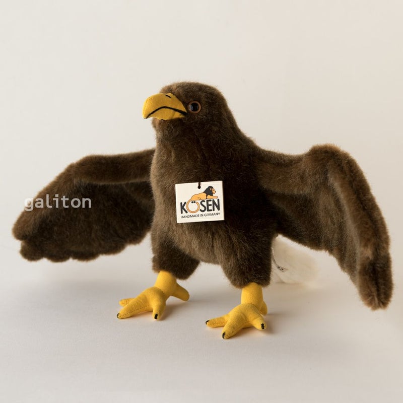 ケーセン Koesen ぬいぐるみ ワシ（小）
