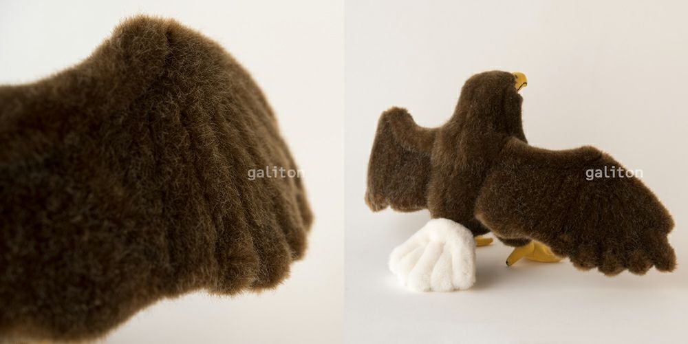 ケーセン Koesen ぬいぐるみ ワシ（小）