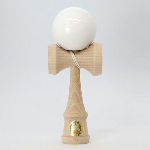 山形工房 けん玉 大空 ソリッドカラー 白