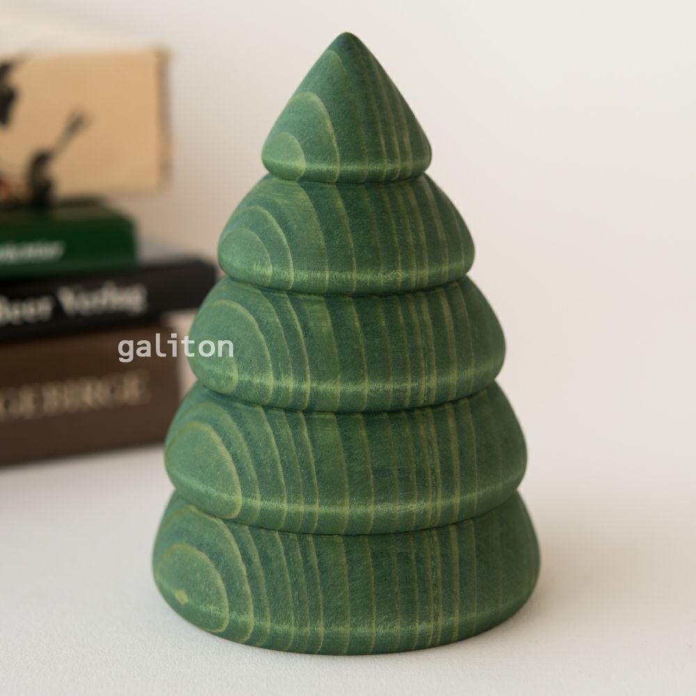 xmas限定販売】 ビョルンコーラー Bjoern Koehler 緑の丸い木 11.5cm