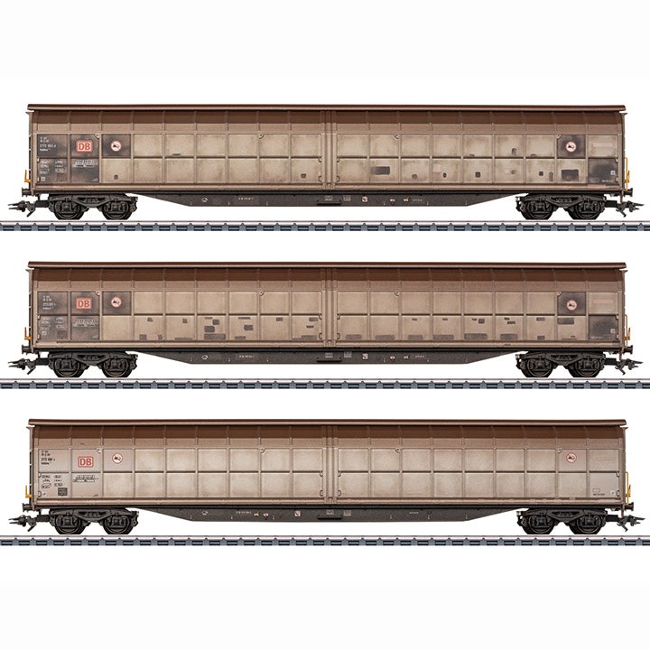 Märklin HOゲージ スライディングタープカー 47035 MARKLIN HOゲージ デジタルハリボープラスレールスターターセット