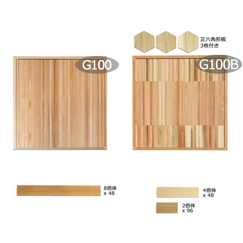 童具館 WAKU-BLOCK45G100特別セット（G100+限定品G100B）